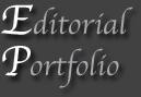 Click here for editorial portfolio